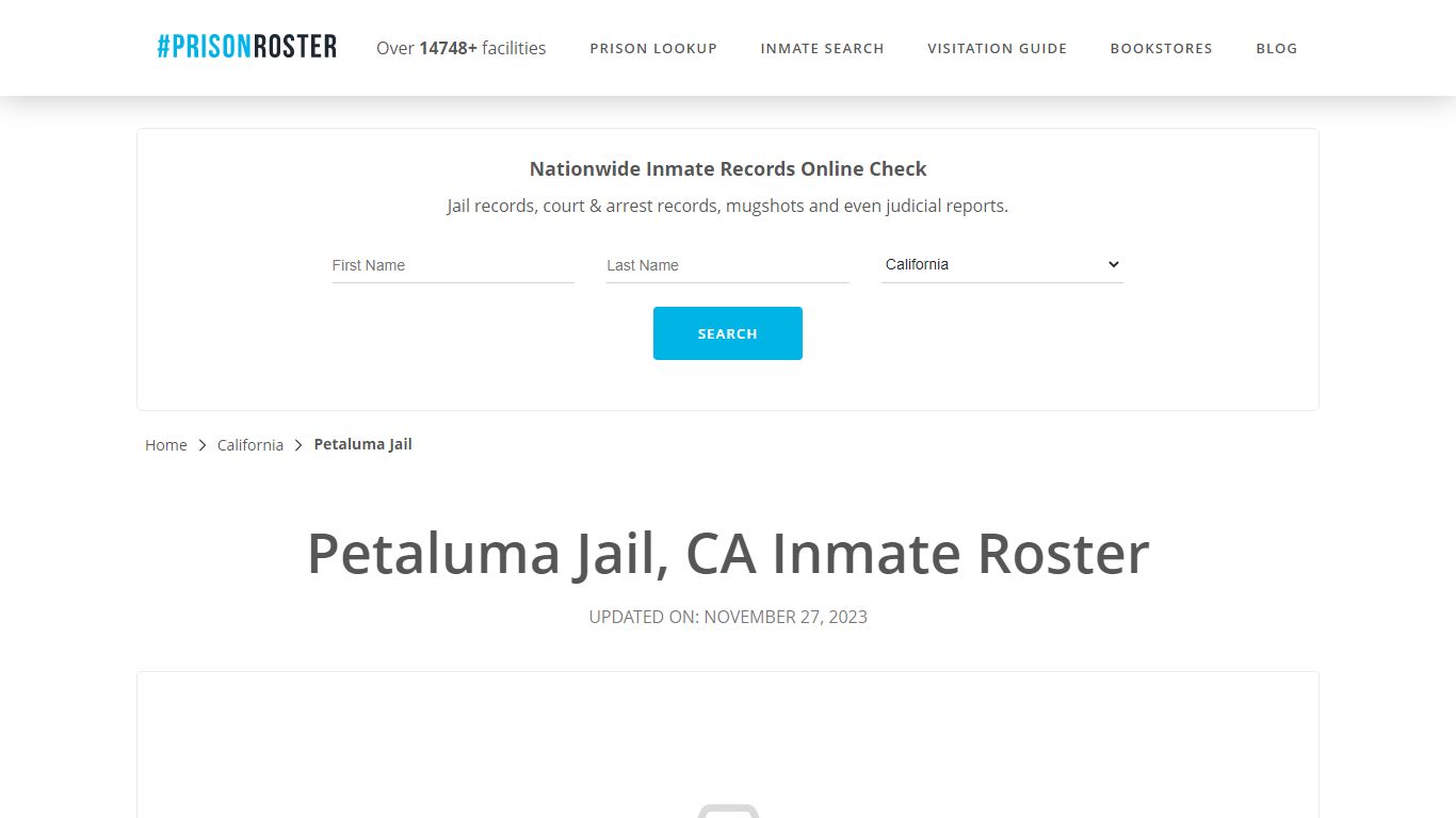 Petaluma Jail, CA Inmate Roster - Prisonroster